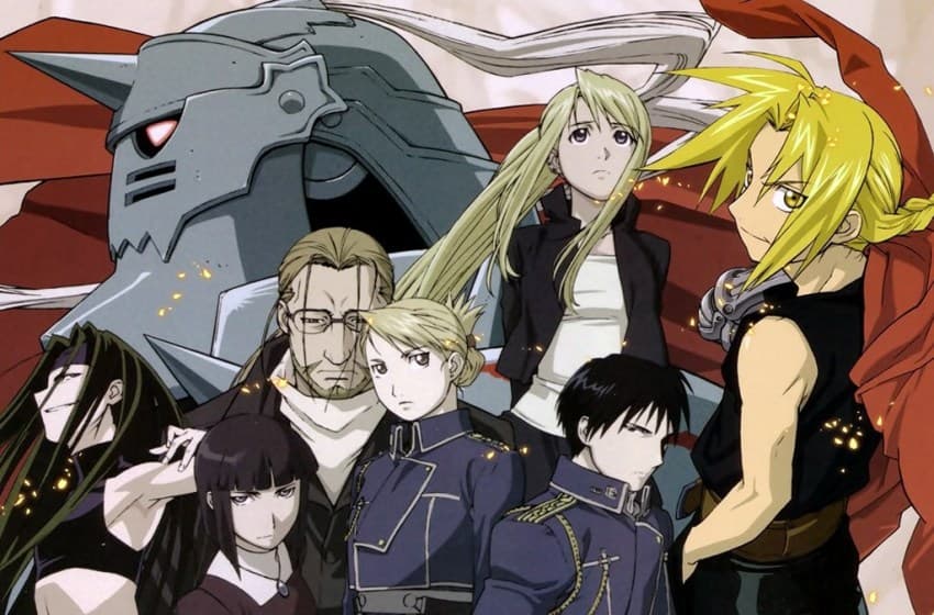 12- Fullmetal alchemist /Hagana no renkinsjutsushi (2003-2004). La historia de Edward y Alphonse Elric contra los homúnculos ya es un clásico.