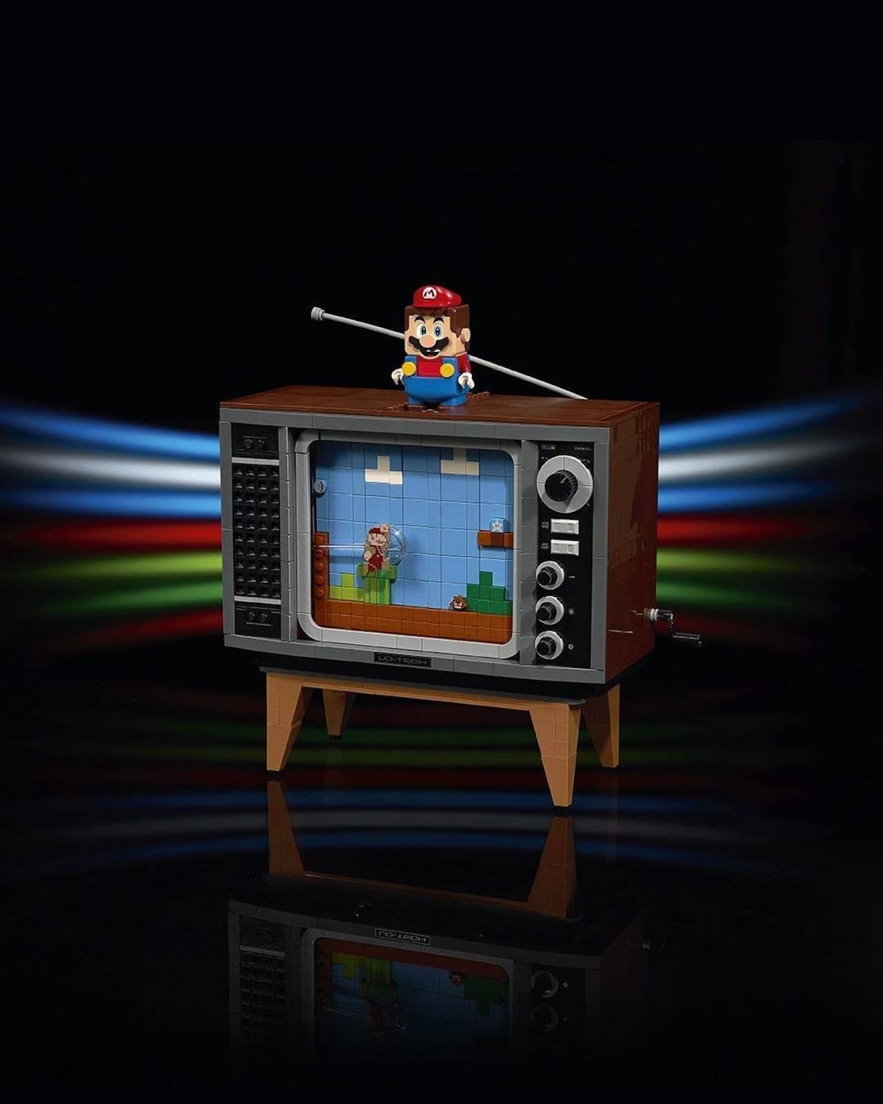¡Justo en la nostalgia! LEGO lanza set de NES con Super Mario Bros