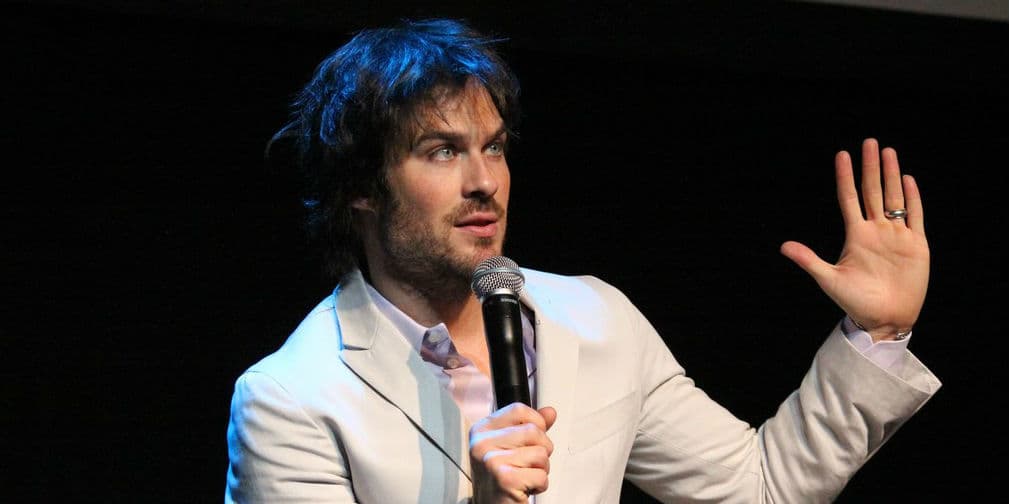 Ian Somerhalder hace las paces con sus fans
