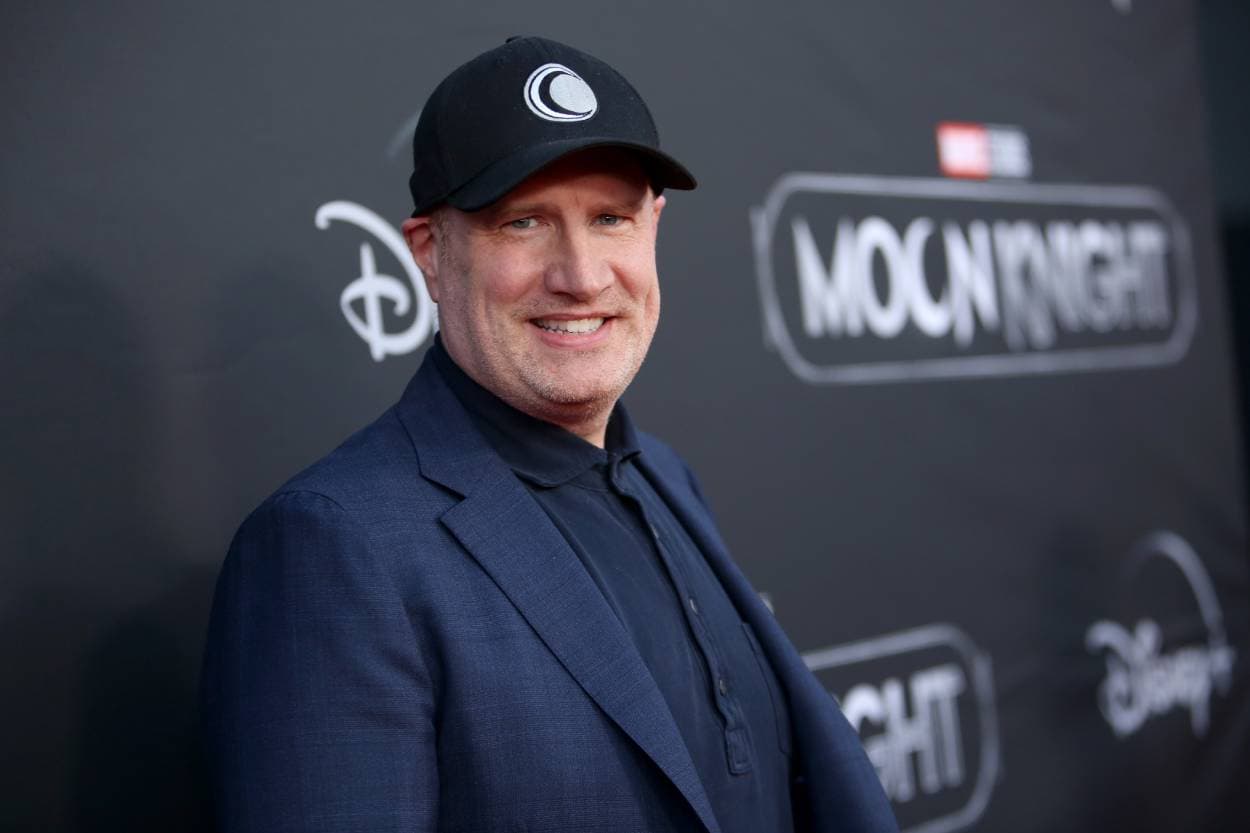 Kevin Feige en el evento de 'Moon Knight' en marzo de 2022.