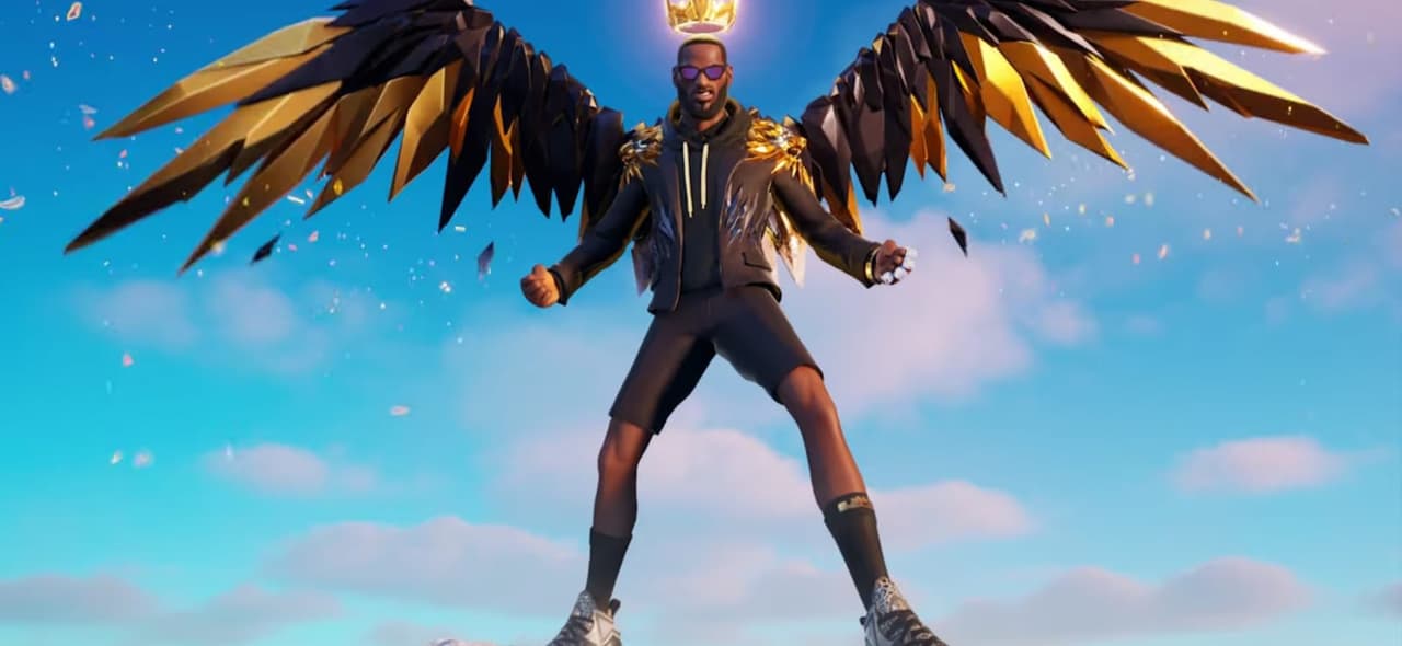 LeBron James llegará con todo un paquete a Fortnite