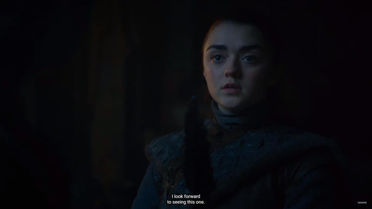 Pese a su juventud, el que Arya dé un paso adelante es un detalle intenso. Sobre todo después de ser entrenada para asesinar en temporadas previas.