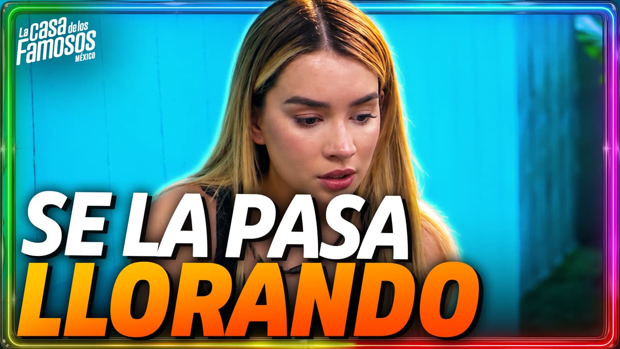 Brianda CONFIESA sorprenderse por su enorme capacidad para LLORAR