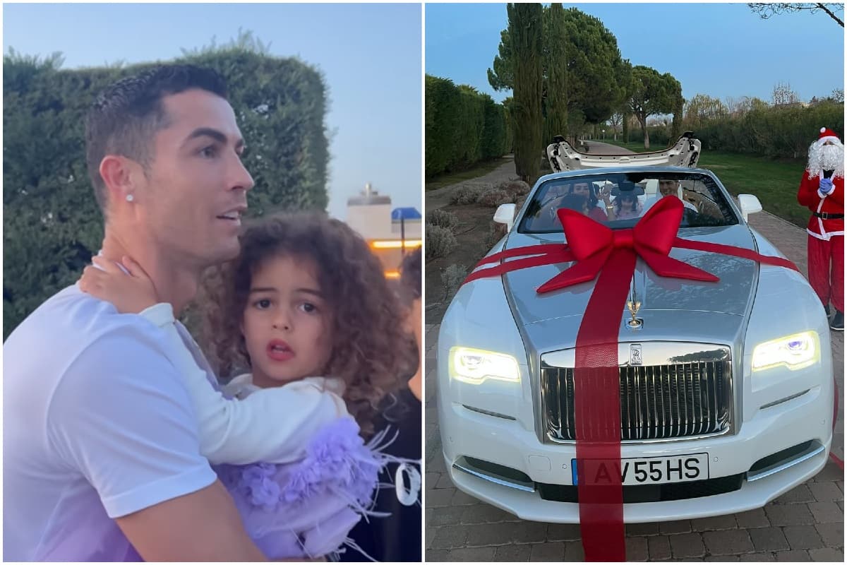 Cristiano Ronaldo recibe de Navidad un costoso Rolls Royce 2022
