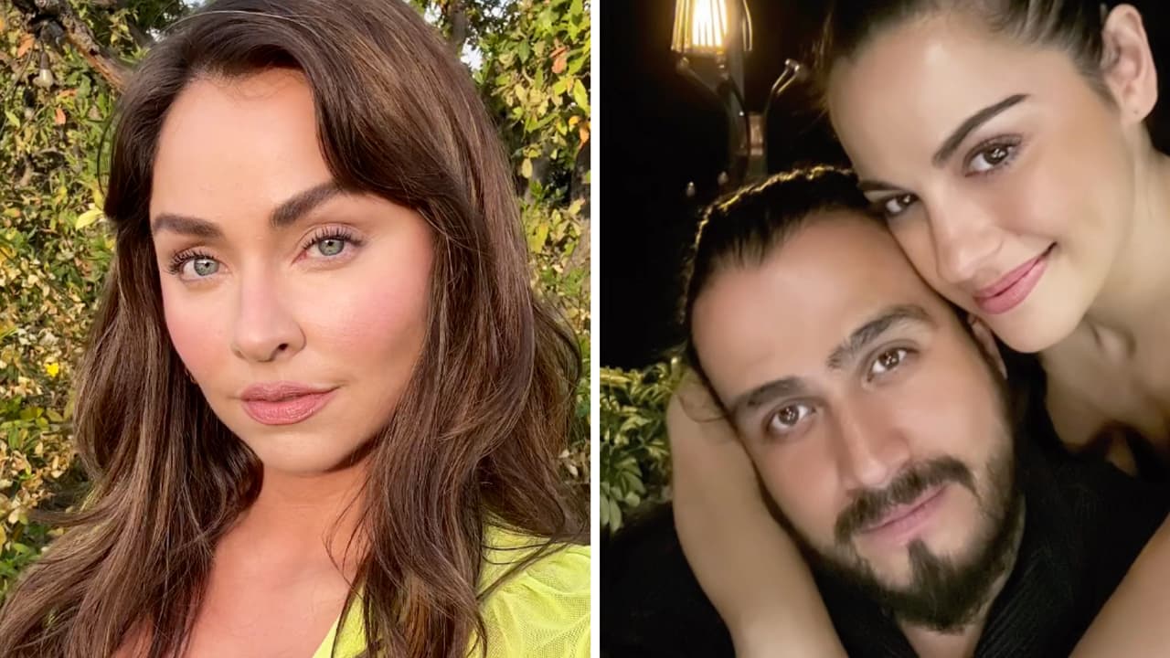 Claudia Martín reacciona a mensajes que su ex y esposa Maite Perroni le enviaron por el embarazo