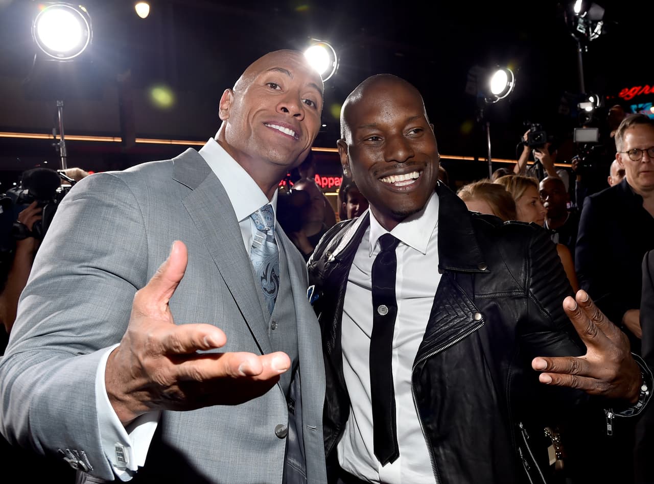 ¡Ya son amigos otra vez! ‘La roca’ y Tyrese Gibson dejan atrás los conflictos
