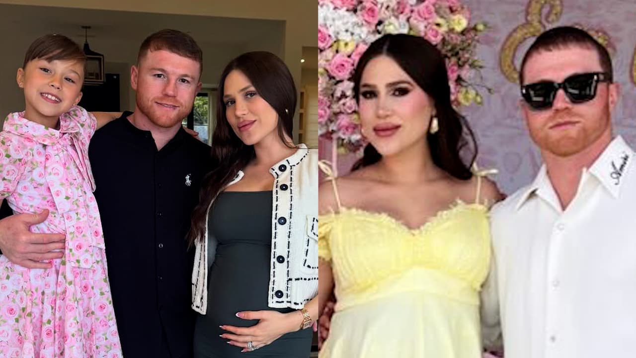 ‘Canelo’ y su esposa revelan nombre de su bebé durante ‘baby shower’: así fue la celebración