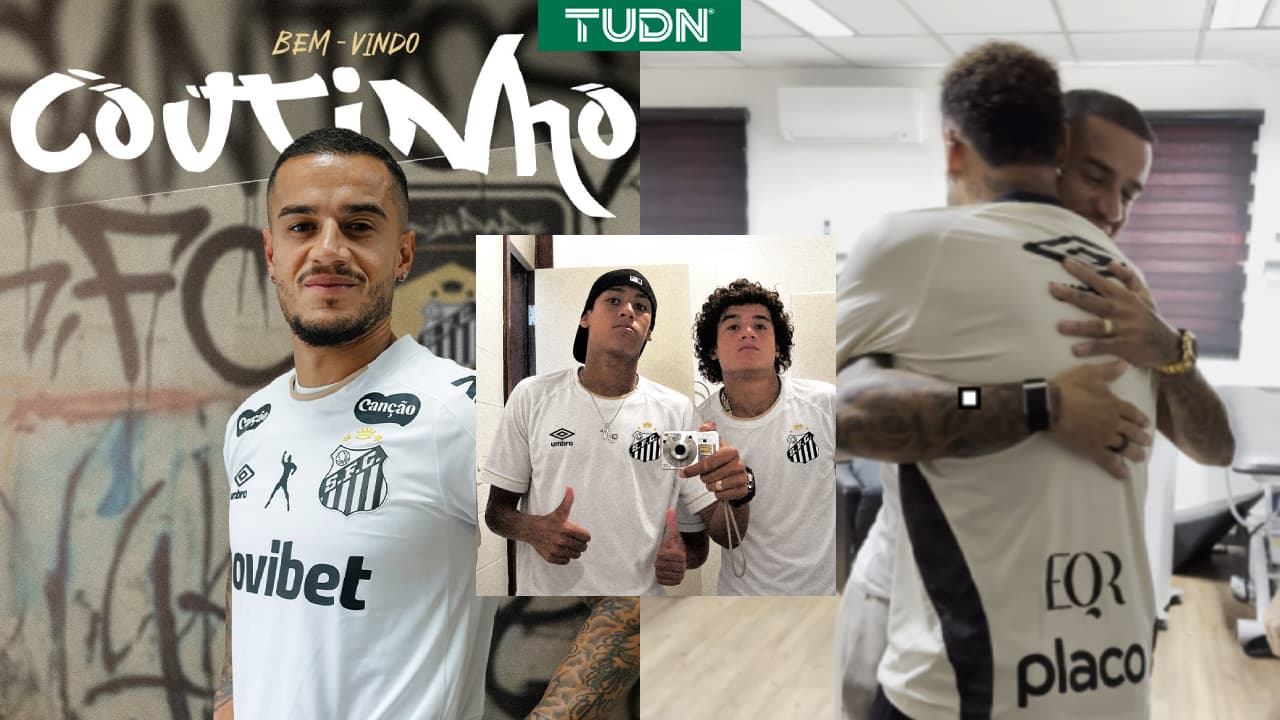 Coutinho ficha con Santos FC y jugará con Neymar por primera vez