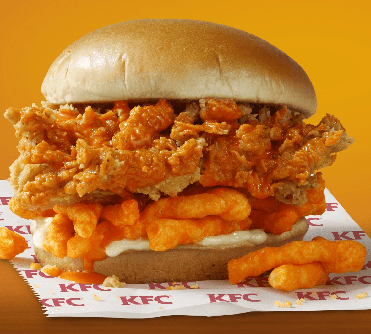 KFC Cheetos Sandwich