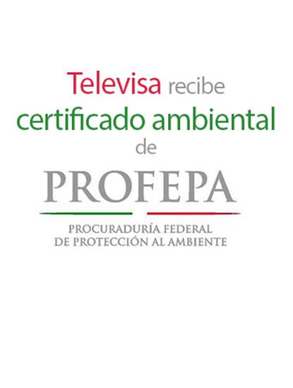 PROFEPA premia a Grupo Televisa