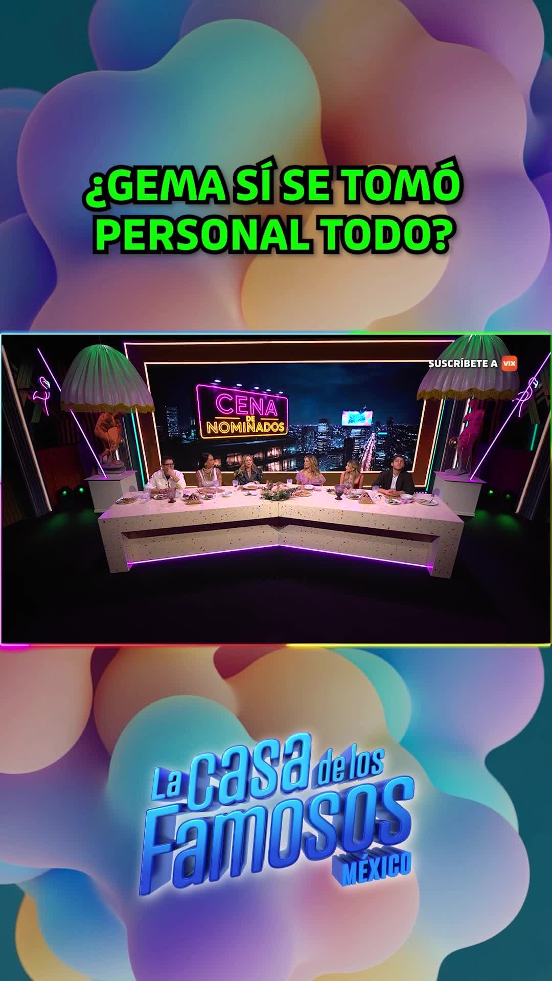 Gema llegó muy gallito y terminó tomando personal el juego