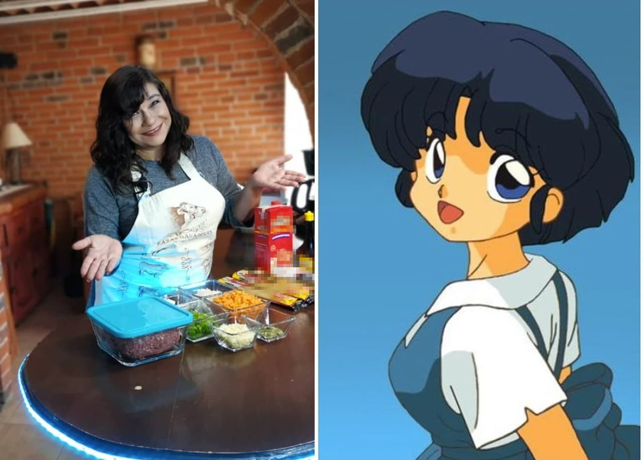 Rossy Aguirre, actriz de doblaje, retoma su canal de Youtube y te enseña a cocinar como Akane