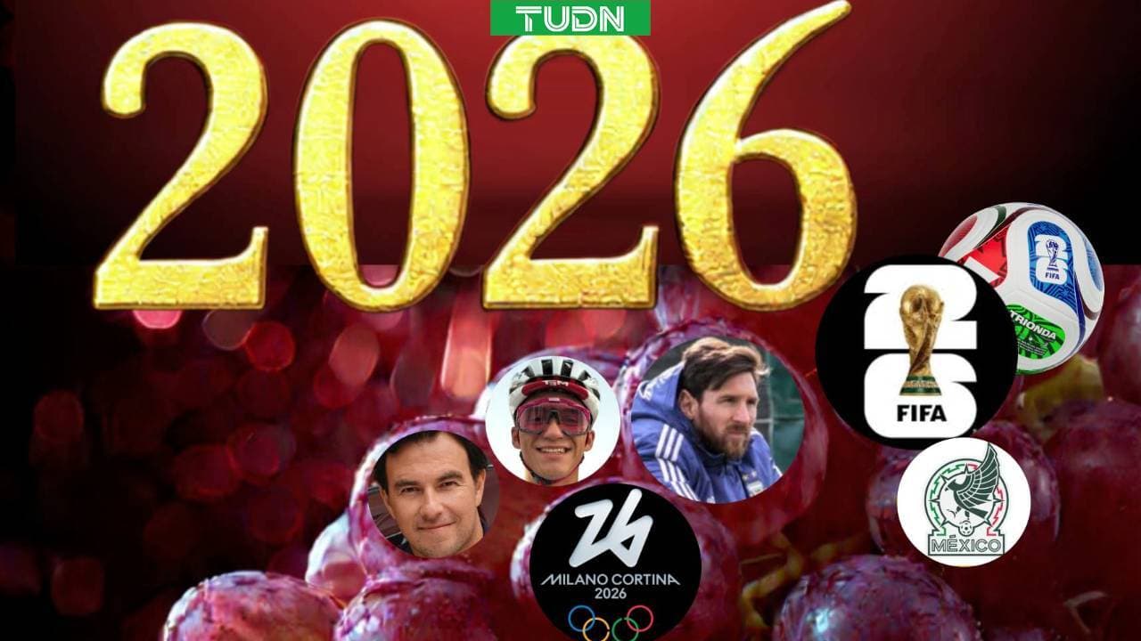 3, 2, 1... ¡Feliz Año Mundialista! Aquí los propósitos deportivos para 2026