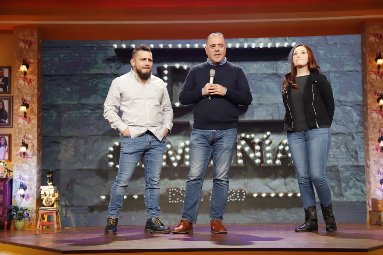 Virginia Ramirez, Lalo Suárez y Yahir Vega (izq a der) producen este programa.
