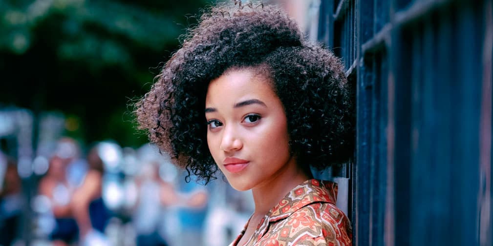Amandla Stenberg, quien dio vida a Rue en Hunger Games.