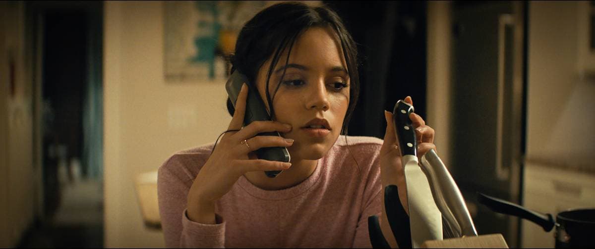 Jenna Ortega en la película 'Scream 5' (2022).