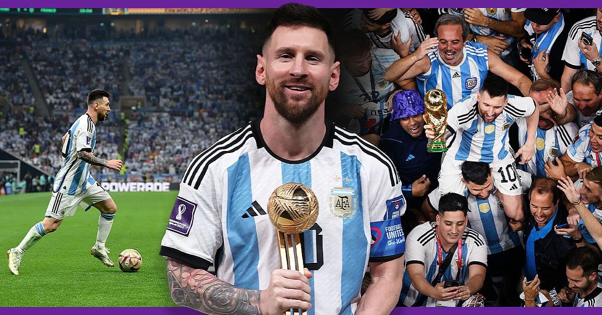 Lionel Messi comparte emotivo recuerdo de cuando fue campeón del mundo