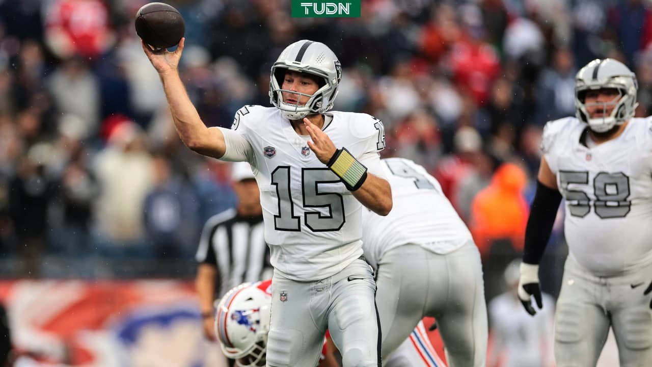 ¡Se acabó la espera! Fernando Mendoza debuta en la NFL ante Patriots