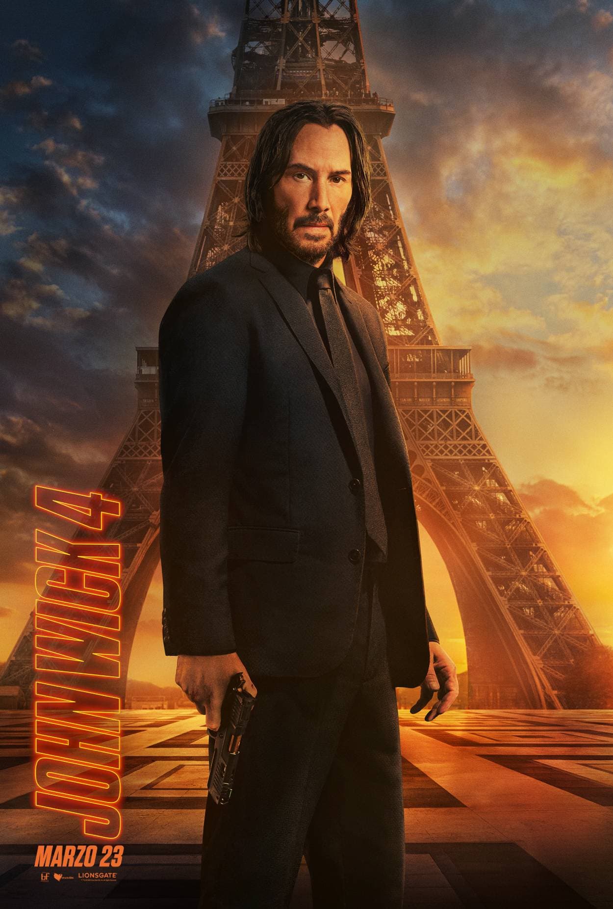 John Wick 4: Presentan nuevo tráiler cargado de acción con Keanu Reeves