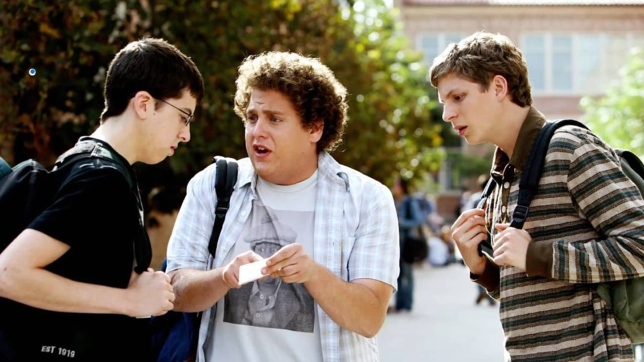 Christopher Mintz-Plasse, Jonah Hill y Michael Cera protagonizaron 'Superbad' en 2007.