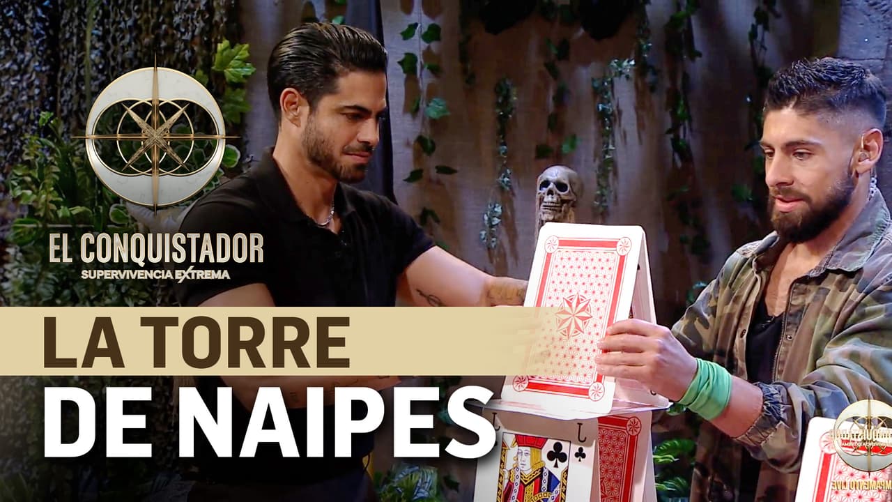 Ale, Beta, Arana y Roberto se enfrentan en su propio Castillo de Naipes