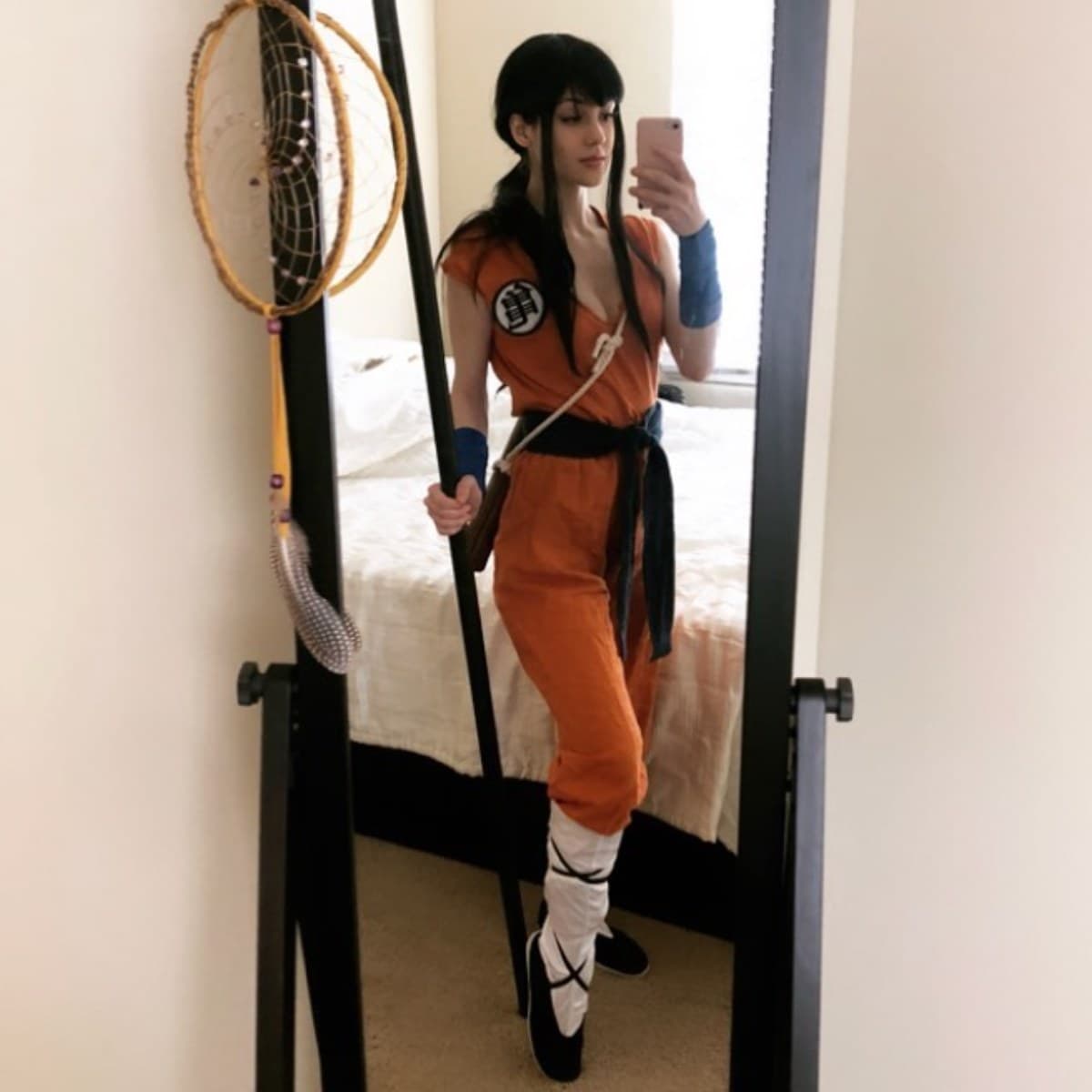 Esta Goku representa al Kakaroto que a penas se iba a casar con Milk