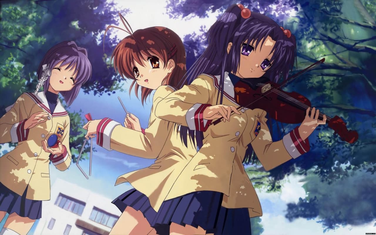 Clannad es una obra de corte romántico basado en la novela visual realizada por Key.