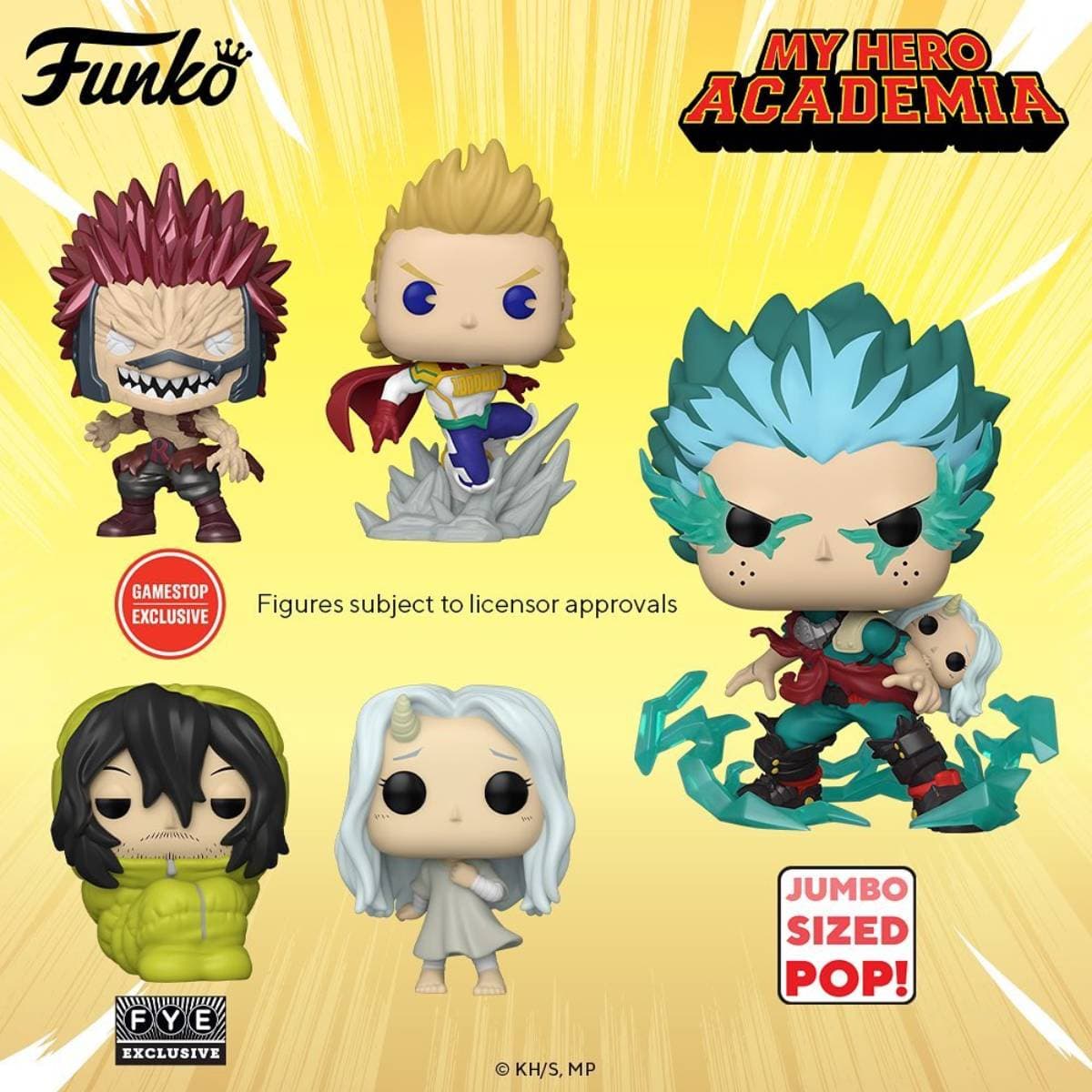 Deku Full Cowl 100% con Eri-chan es el Funko Pop jumbo de esta colección