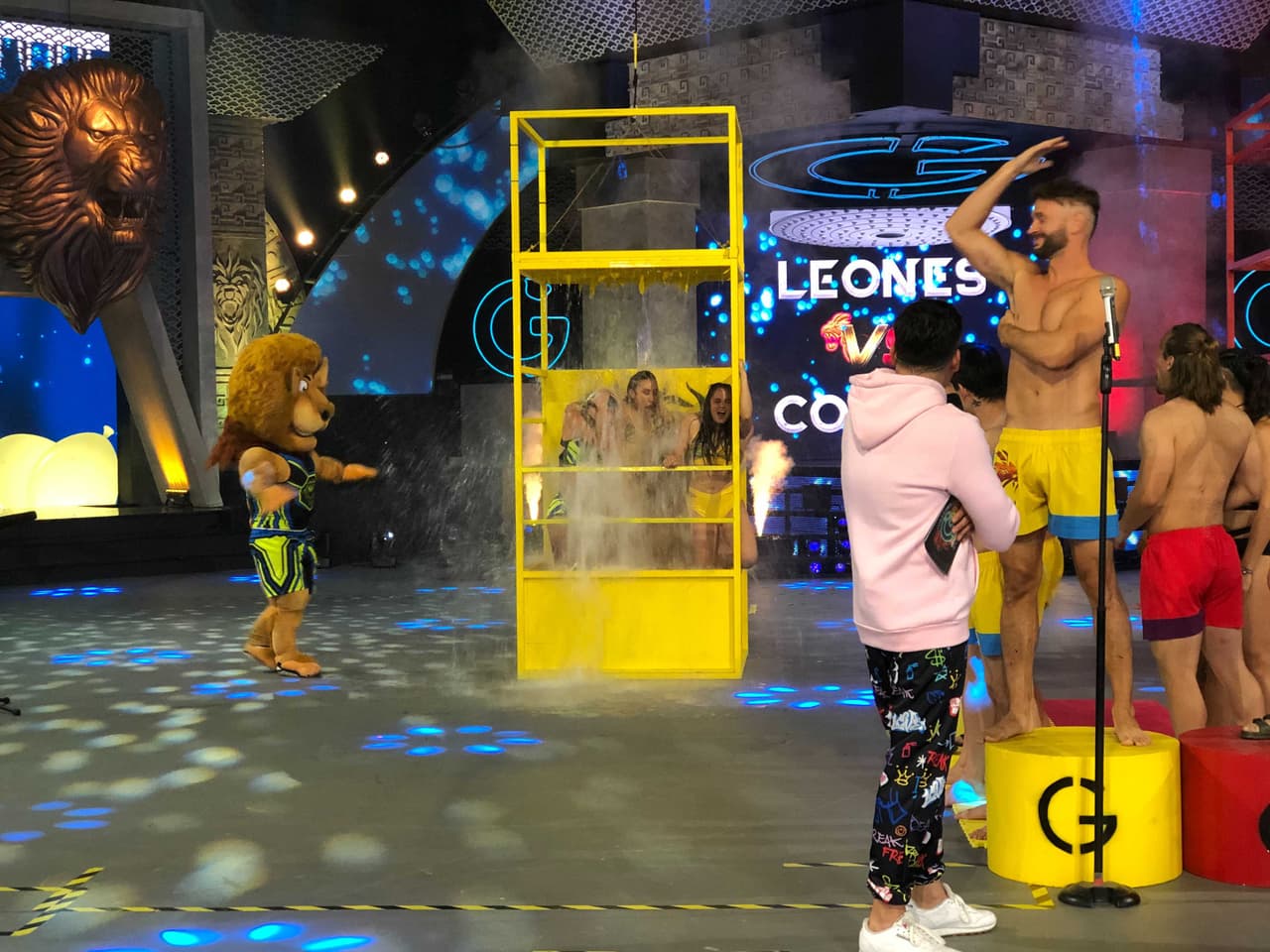 Estefanía se quedó a jugar, pero Cobras fue el ganador de este juego.