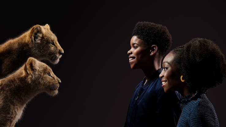 JD McCrary y Shahadi Wright Joseph serán Simba y Nala de pequeños.