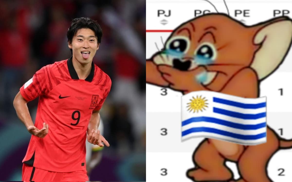 Redes celebran con memes pase de Corea a octavos y despiden a Uruguay