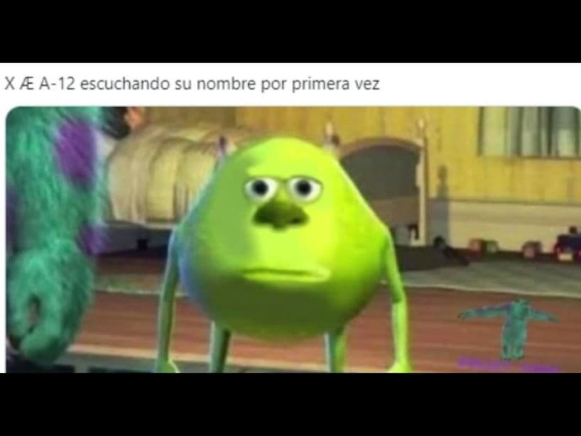 Cuando les preguntaron como se llamaba la creatura, la respuesta del empresario fue: “X Æ A-12”.
<br>