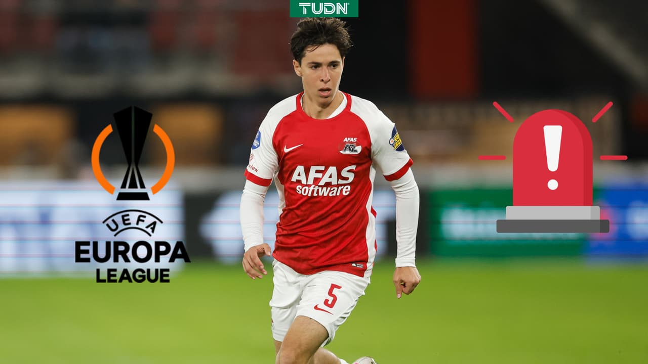 ¡De alto riesgo el próximo partido de Mateo Chávez en Europa League!