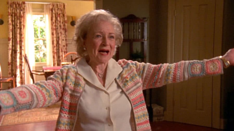 La simpática Betty White, una leyenda de las comedias, fue Sylvia, la otra esposa que tuvo el papá de Lois. Esto sucedió en el episodio 20 de la quinta temporada (2004).