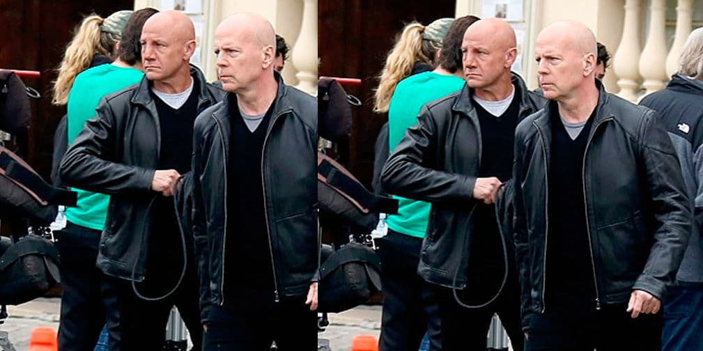 1. Bruce Willis: Con razón este actor es Duro de Matar, ¡tiene un doble que lo sustituye en las escenas de acción!
