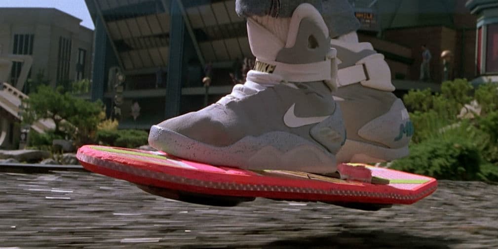 Los tenis de Volver al Futuro se están deshaciendo