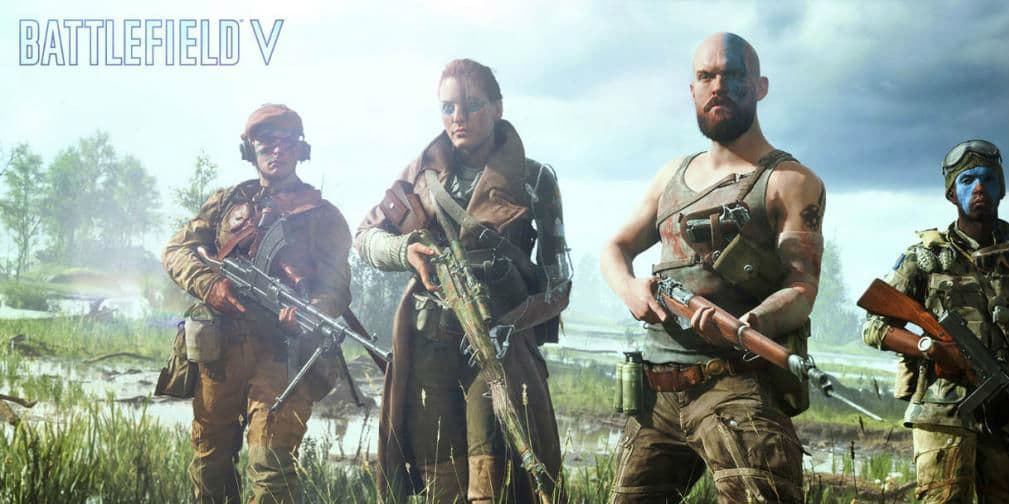 Así se presentó Battlefield V