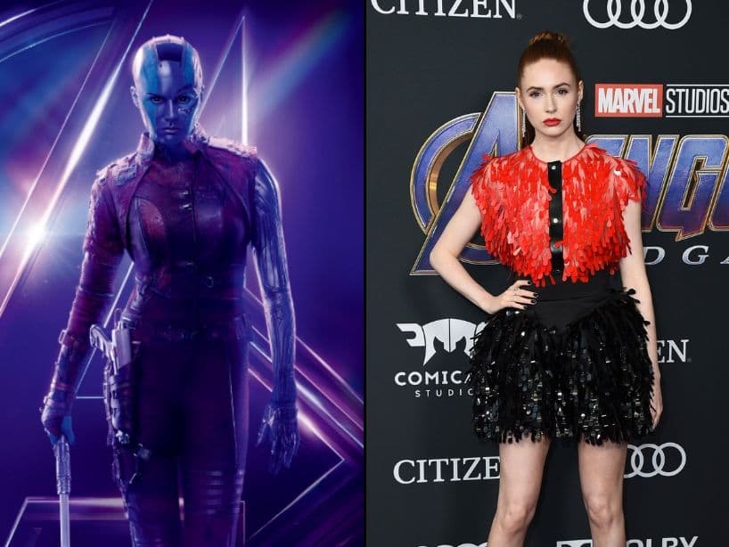 Karen Gillan interpreta a Nebula, la hermana de Gamora.