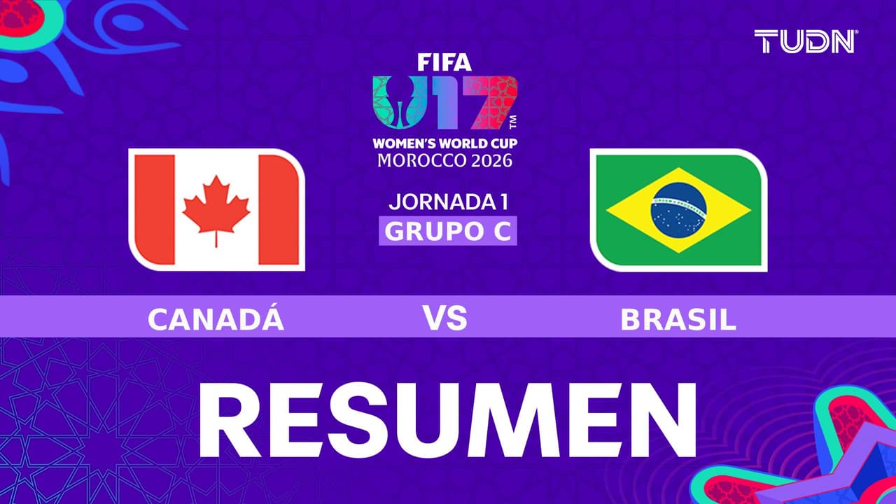 Brasil se presenta en el Mundial femenino Sub 17 con goleada sobre Canadá