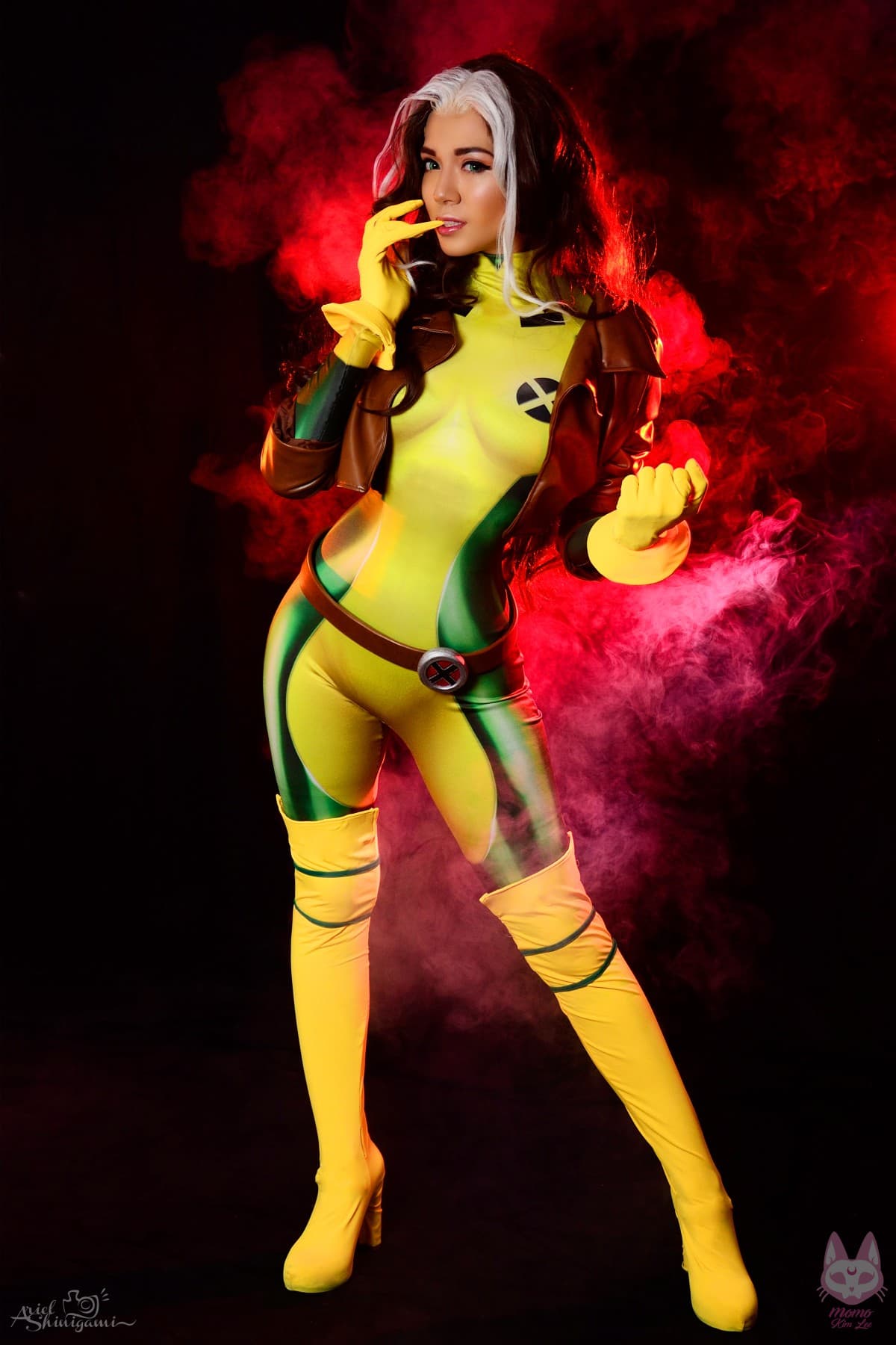 ¡Qué fuerte! También de los cómics (y las caricaturas) tiene en su historial a Rogue, de los X-Men, conocida por muchos como Titania.