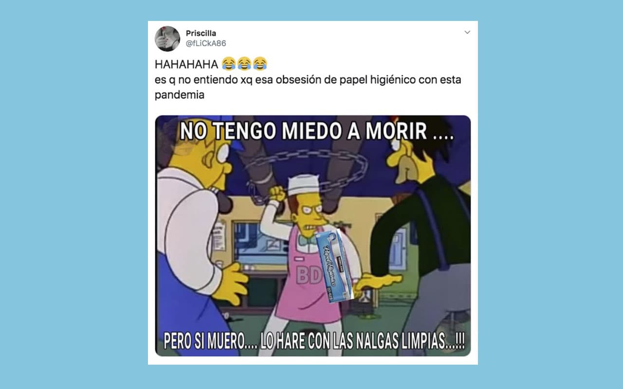 Eso sí, quienes ya llenaron sus casas con paquetes y paquetes de papel, se sienten muy tranquilos con su decisión.