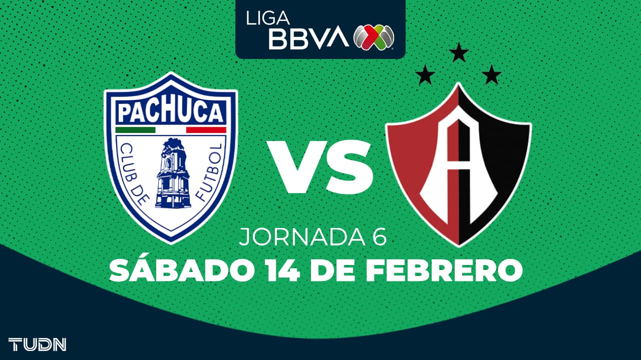 Horario y dónde ver el Pachuca vs. Atlas de la Jornada 6 del Clausura 2026