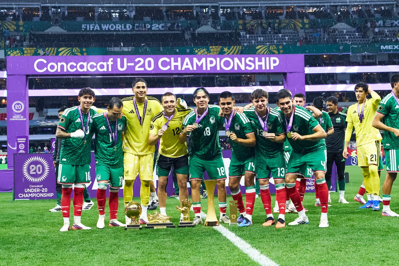 México derrota a Estados Unidos y es campeón Sub-20 de Concacaf