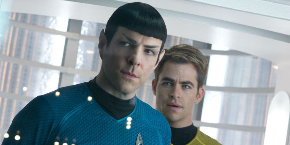 10. Capitán Kirk y el Señor Spock: Esta pareja ha recorrido el Universo en la saga de Star Trek.