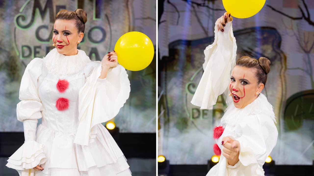 Mariazel en el especial de Halloween de Me Caigo de Risa 11