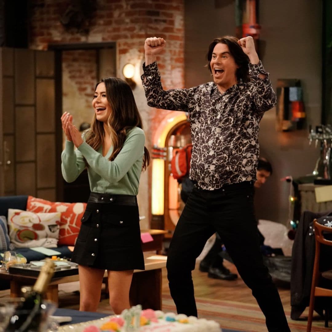 Miranda Cosgrove y Jerry Trainor en iCarly