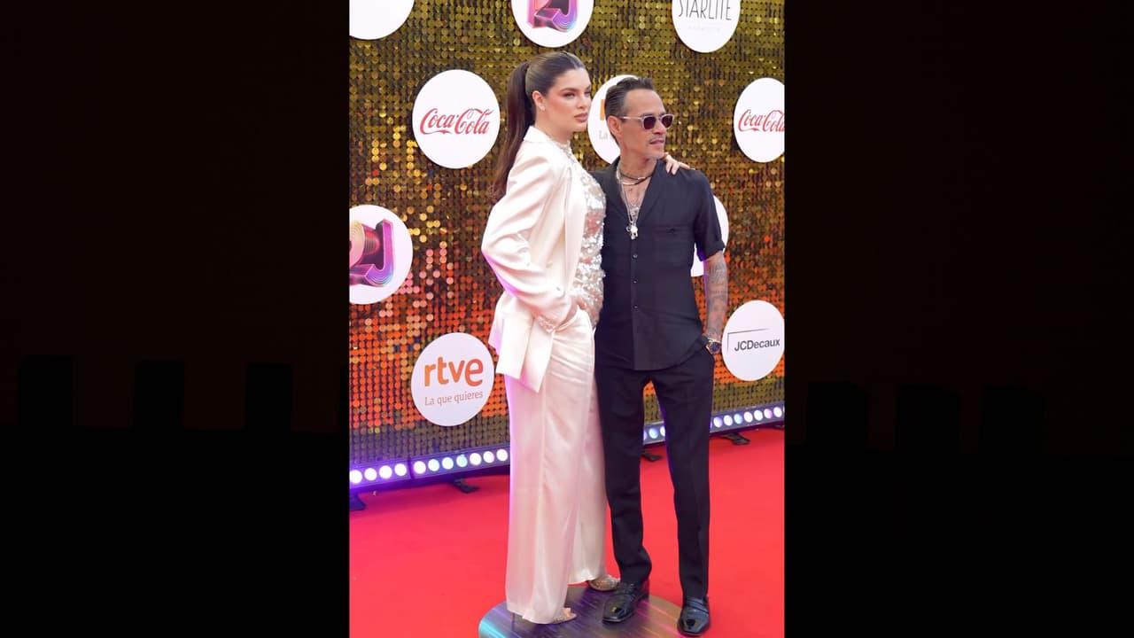 Nadia Ferreira y Marc Anthony