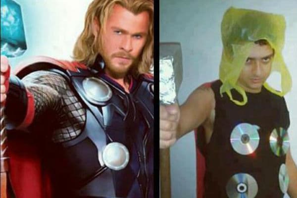 Este Thor región 4 gana puntos en imaginación y los pierde todos en ejecución, nada que ver.
