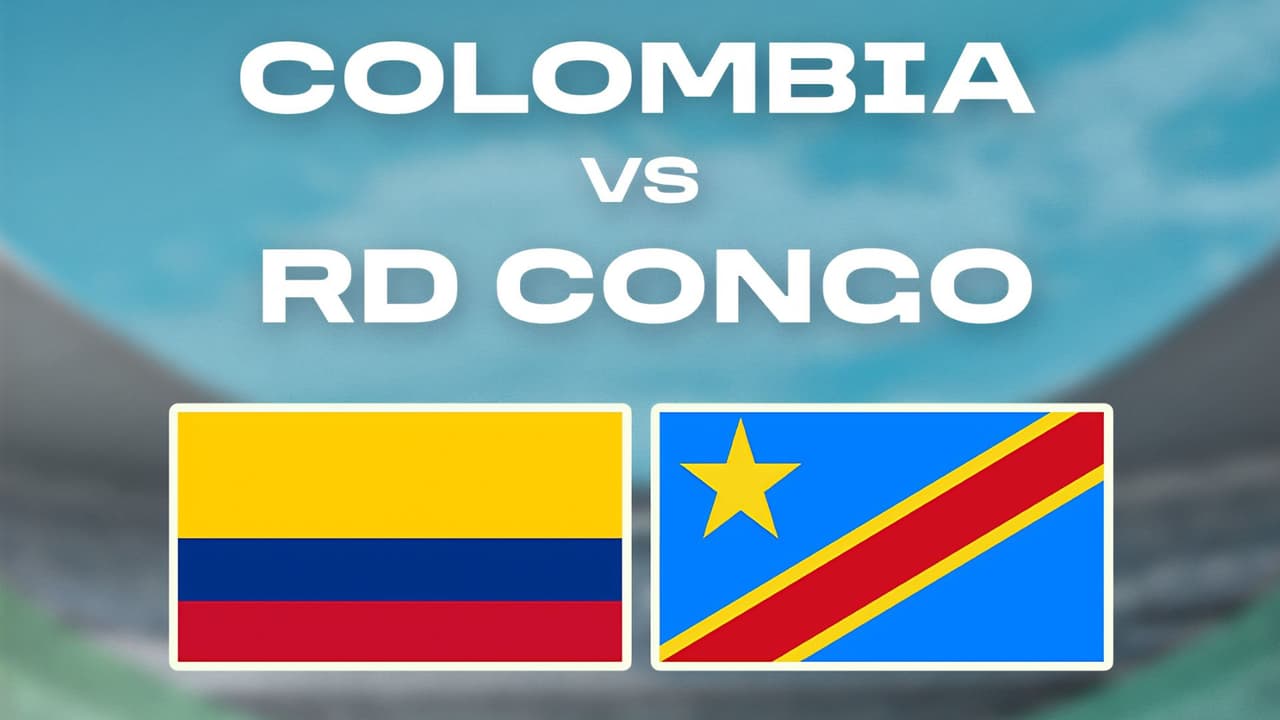Colombia vs. República Democrática del Congo: Velo aquí EN VIVO
