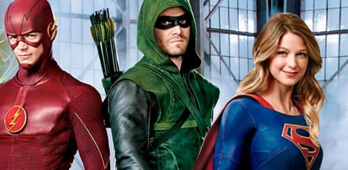 Arrow, Flash y Supergirl entrenan juntos